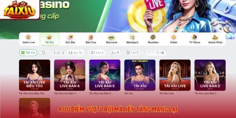 4 ưu điểm vượt trội mà nền tảng mang lại